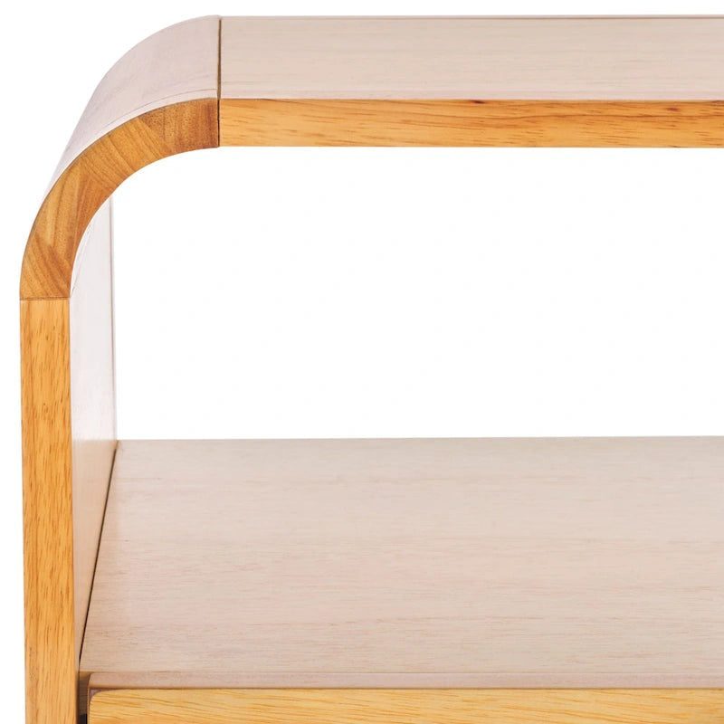 Table de chevet à 1 tiroir (entièrement assemblée)