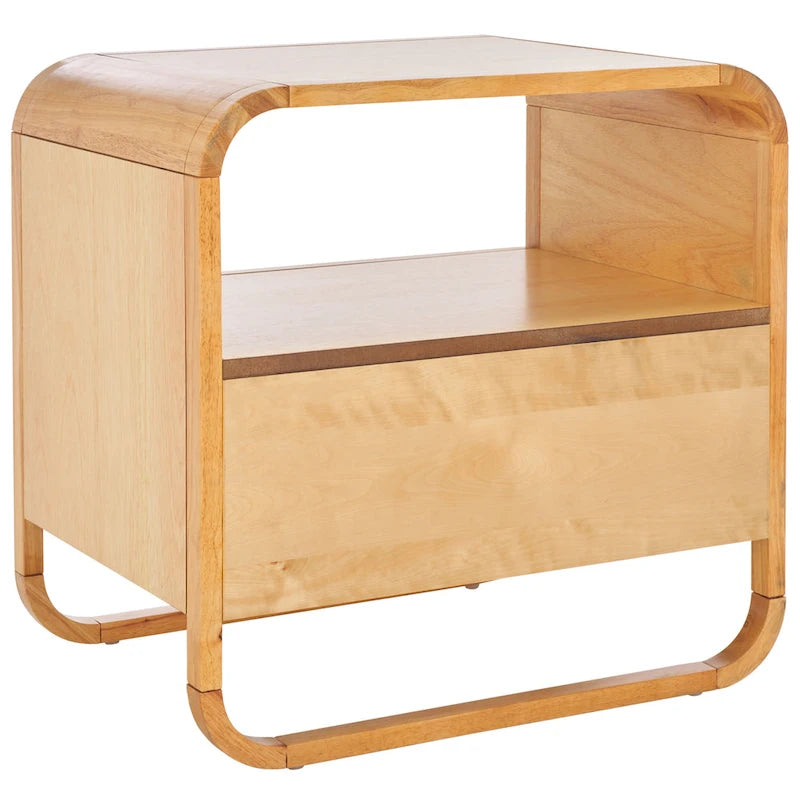 Table de chevet à 1 tiroir (entièrement assemblée)