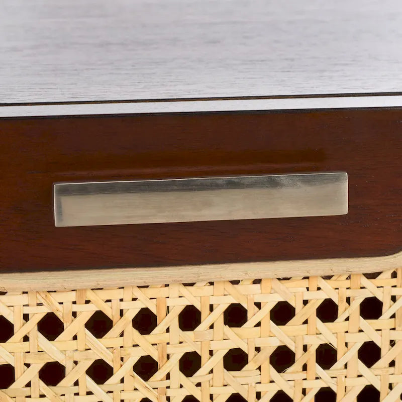Table de chevet à 1 tiroir (entièrement assemblée)