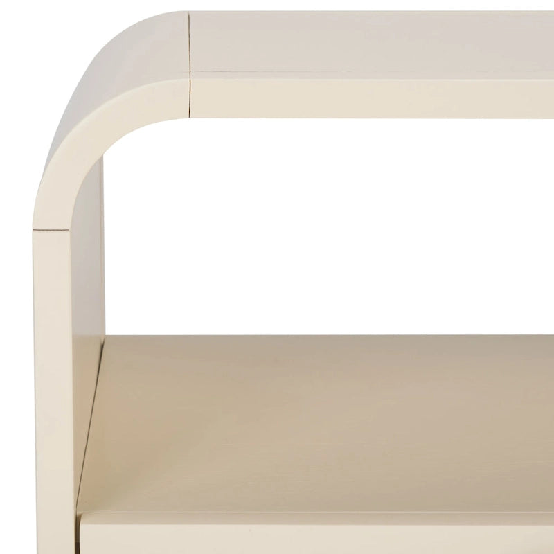Table de chevet à 1 tiroir (entièrement assemblée)