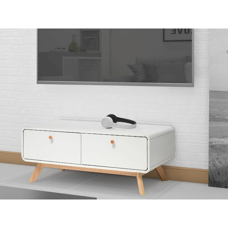 Meuble TV console avec rangement