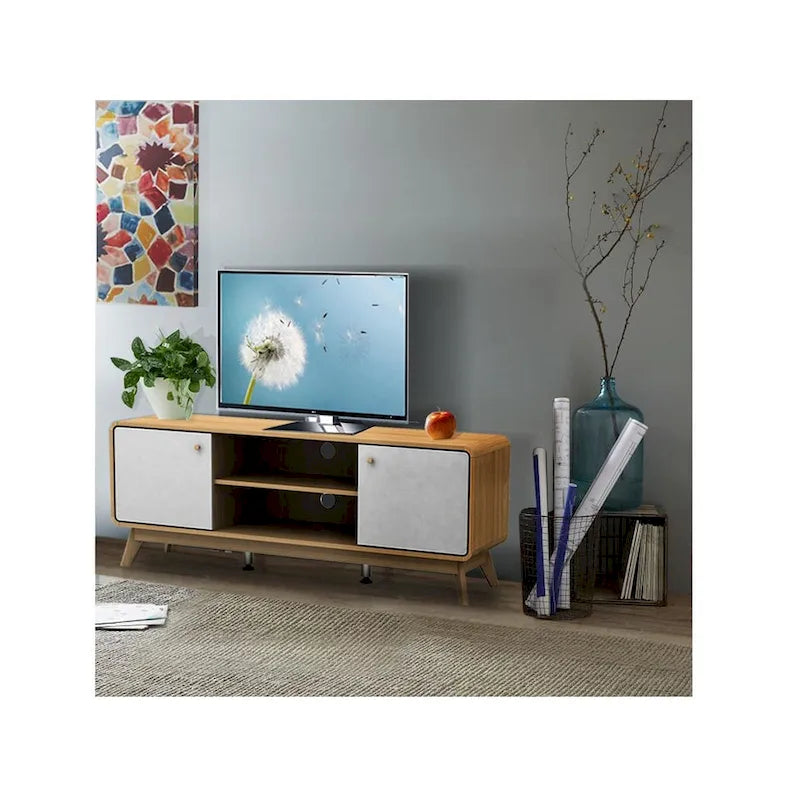 Meuble TV console avec rangement