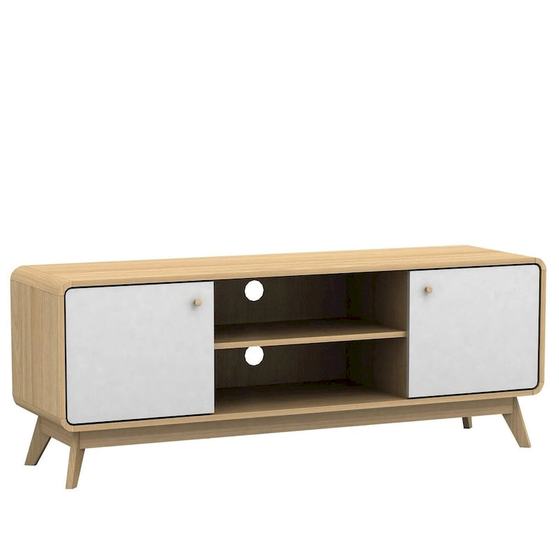 Meuble TV console avec rangement