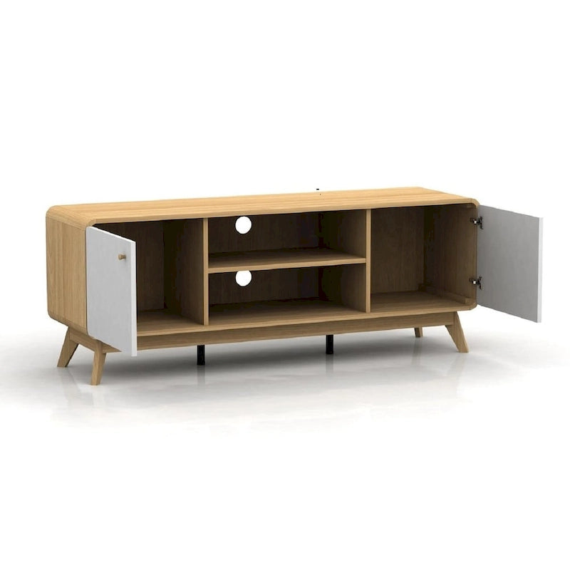 Meuble TV console avec rangement