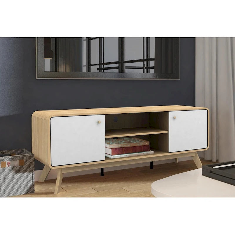 Meuble TV console avec rangement