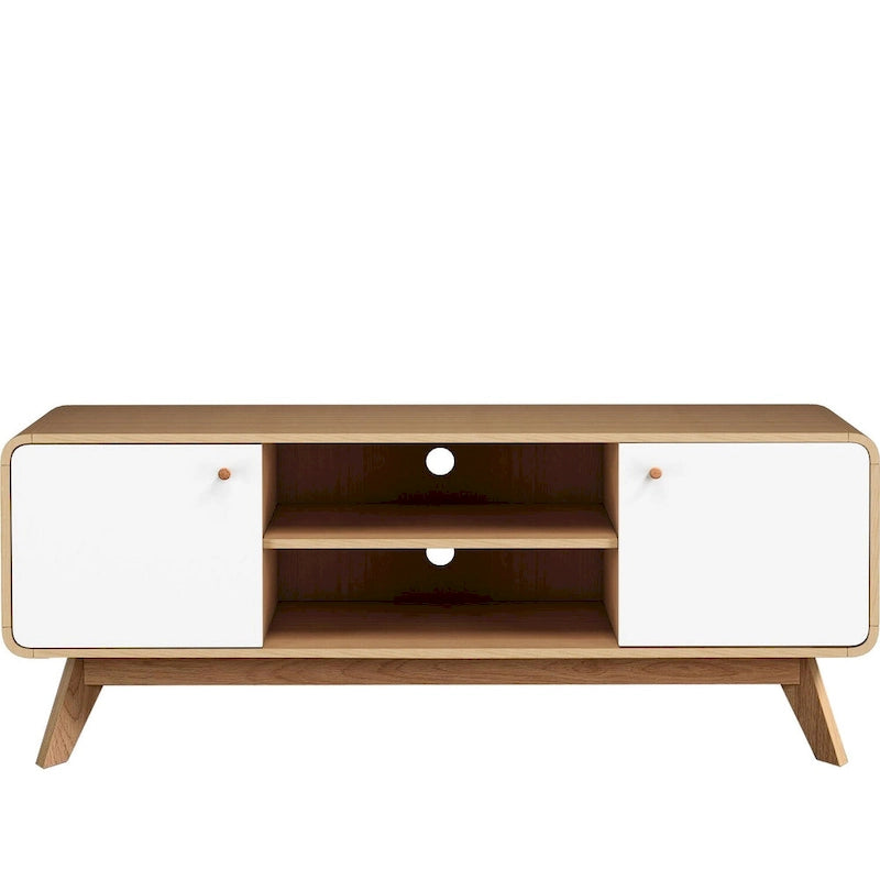 Meuble TV console avec rangement