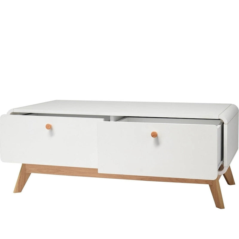 Meuble TV console avec rangement