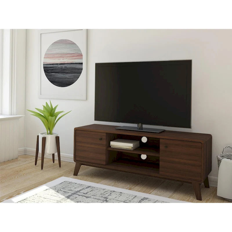 Meuble TV console avec rangement