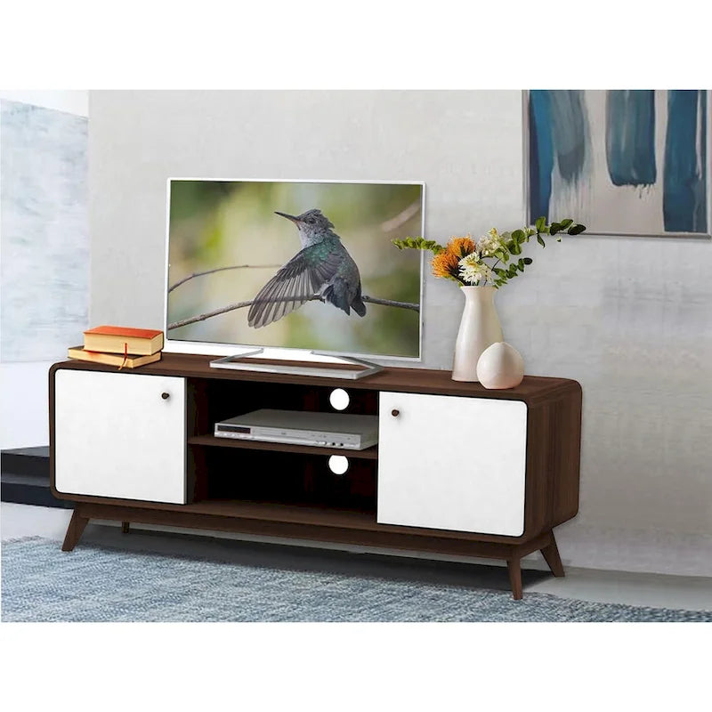 Meuble TV console avec rangement