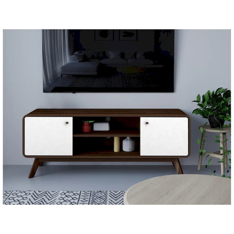 Meuble TV console avec rangement