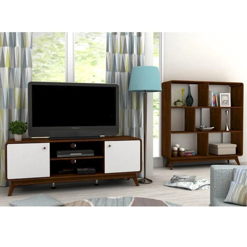 Meuble TV console avec rangement