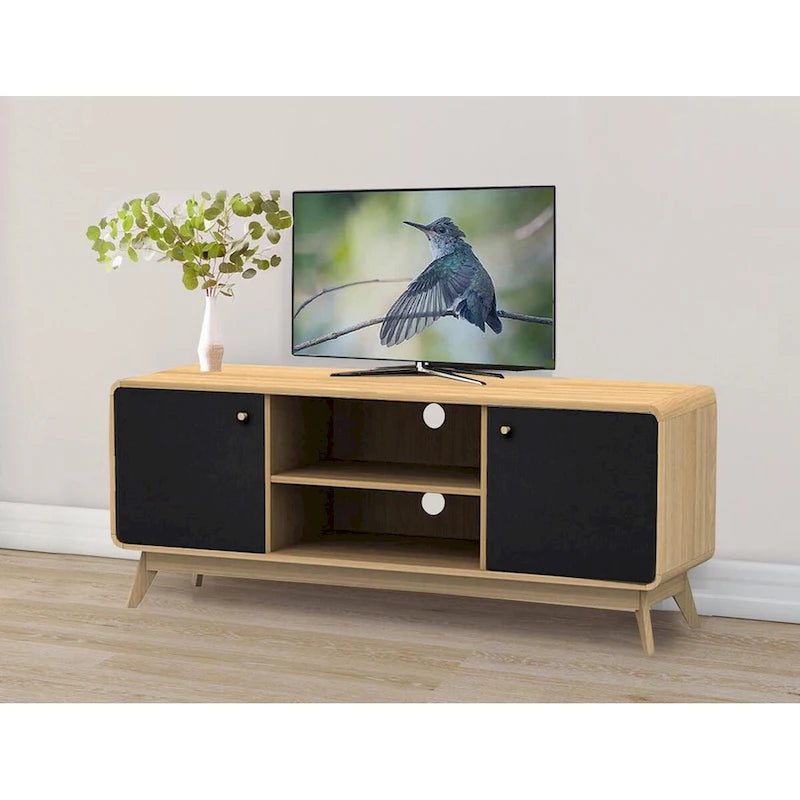 Meuble TV console avec rangement