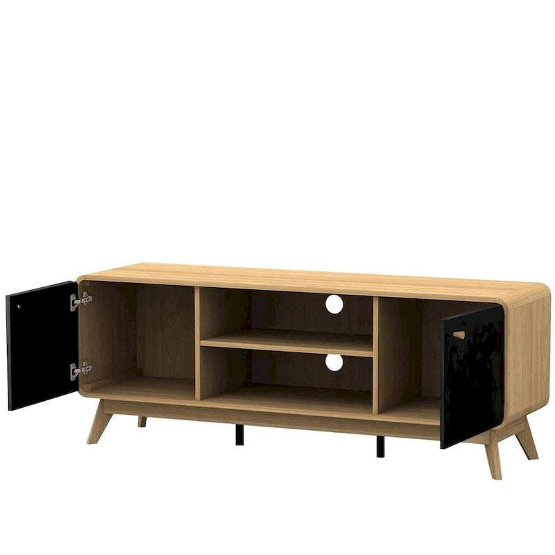 Meuble TV console avec rangement