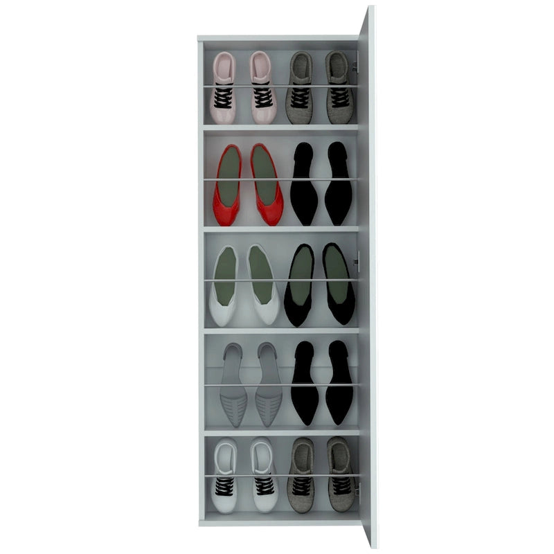 Armoire à deux portes, deux tiroirs, une tringle à vêtements