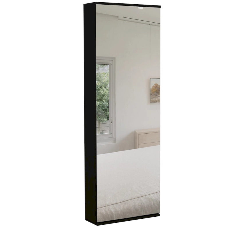 Armoire à deux portes, deux tiroirs, une tringle à vêtements