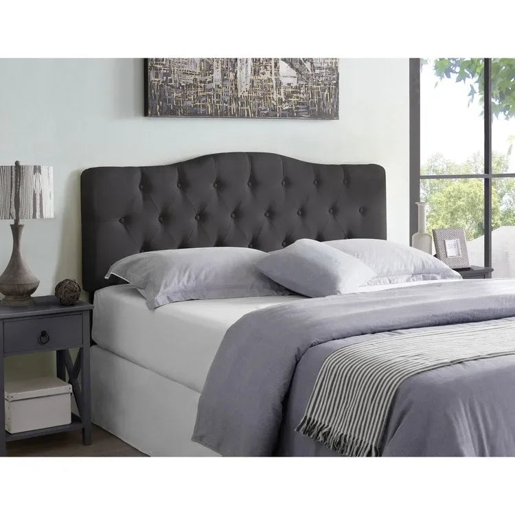 Tête de lit rembourrée, tête de lit réglable en hauteur, tête de lit rembourrée en tissu de haute qualité