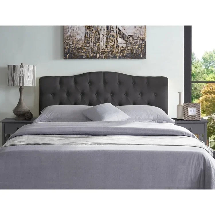 Tête de lit rembourrée, tête de lit réglable en hauteur, tête de lit rembourrée en tissu de haute qualité