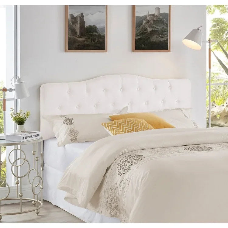 Tête de lit rembourrée, tête de lit réglable en hauteur, tête de lit rembourrée en tissu de haute qualité