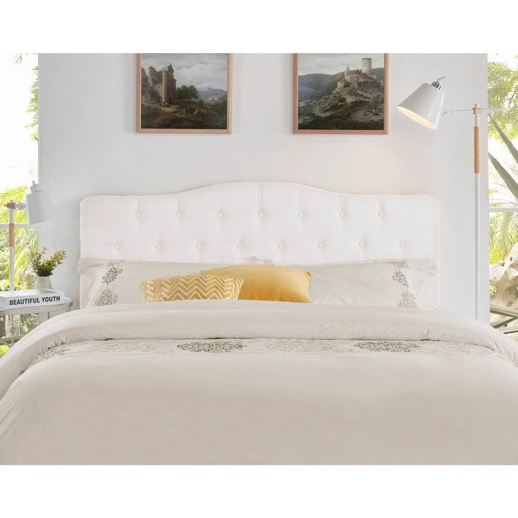 Tête de lit rembourrée, tête de lit réglable en hauteur, tête de lit rembourrée en tissu de haute qualité