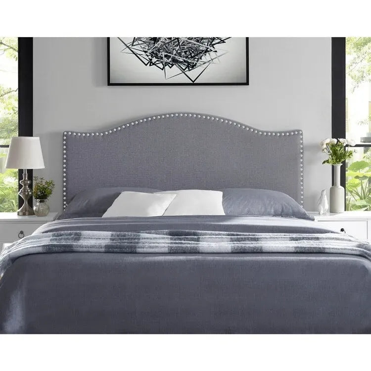 Tête de lit rembourrée, tête de lit réglable en hauteur, tête de lit rembourrée en tissu de haute qualité