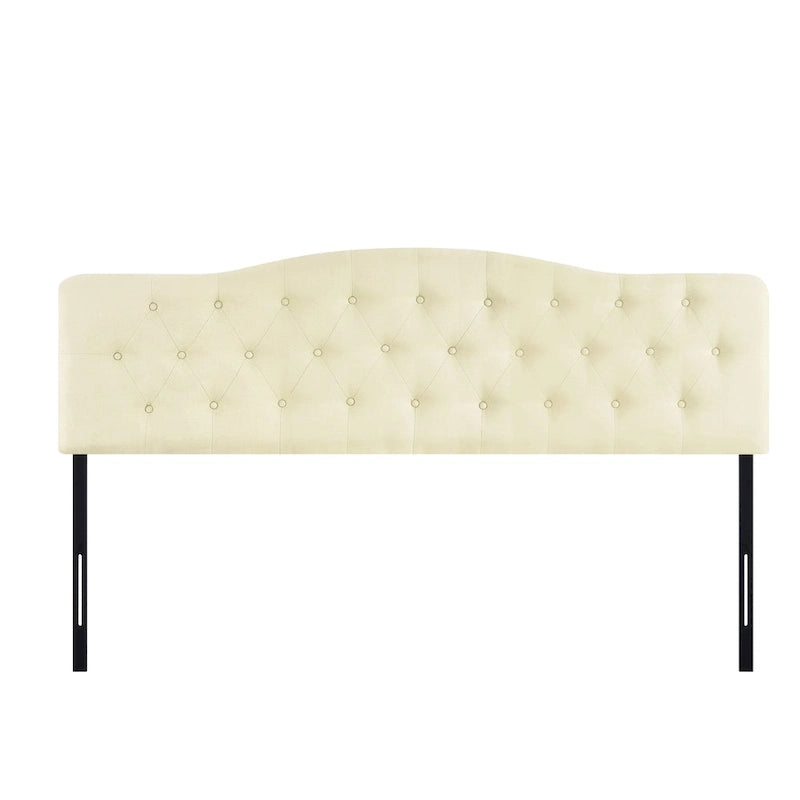 Tête de lit rembourrée, tête de lit réglable en hauteur, tête de lit rembourrée en tissu de haute qualité