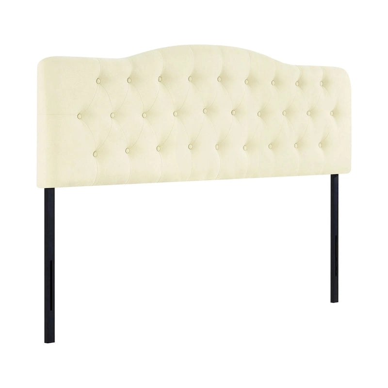 Tête de lit rembourrée, tête de lit réglable en hauteur, tête de lit rembourrée en tissu de haute qualité
