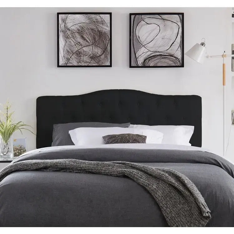 Tête de lit rembourrée, tête de lit réglable en hauteur, tête de lit rembourrée en tissu de haute qualité