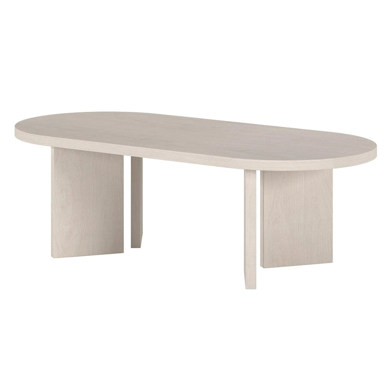 Table basse ovale de 122 cm de large - 121 cm de large
