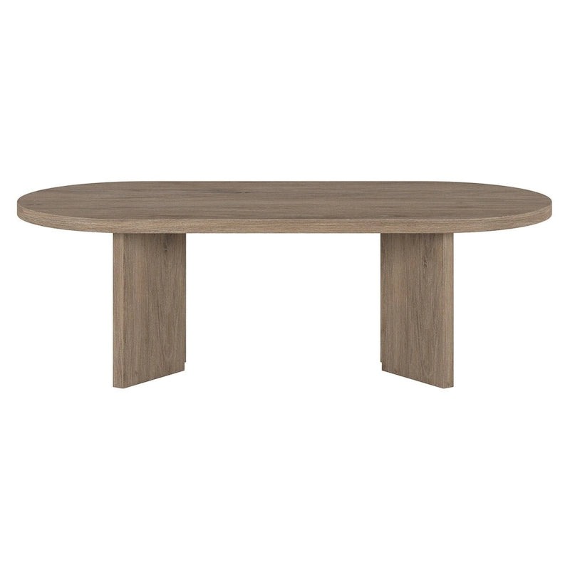 Table basse ovale de 122 cm de large - 121 cm de large